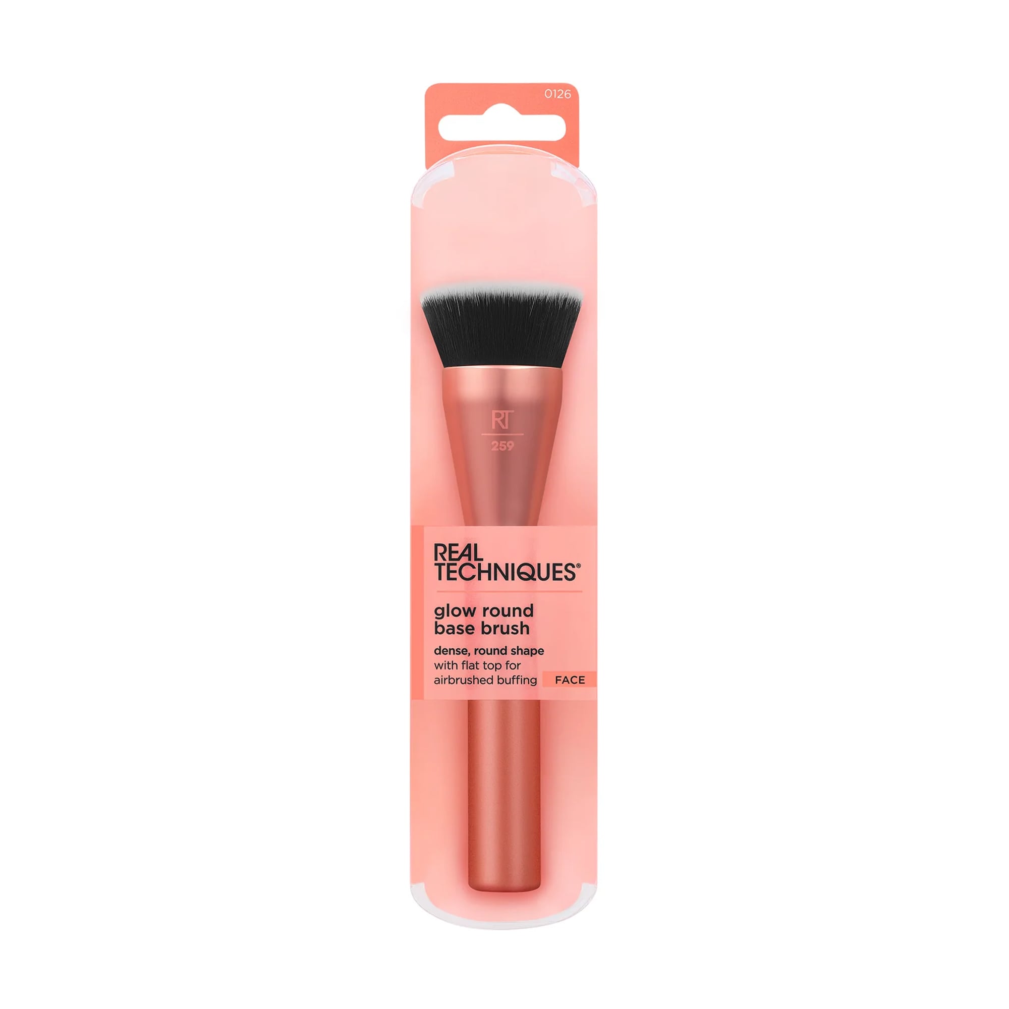 Пензлик для тонального засобу Real Techiques Glow Round Base Makeup Brush 259, 1 шт